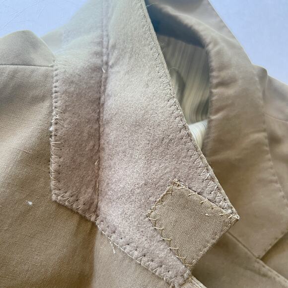 Ibiza Men's Silk Linen Blend Lightweight Blazer 46 L Brown Salada Sportcoat - Picture 11 of 15